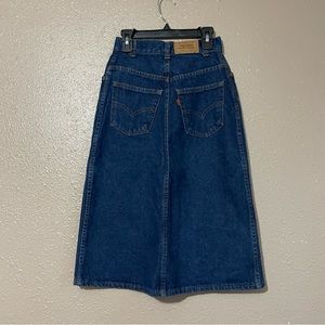 vintage levi’s skirt